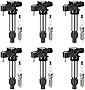 Vplus Set of 6 Ignition Coils & Spark Plugs Compatible with 2012 Malibu 3.6L & 2012-2013 Cadillac CTS 3.0L UF569