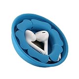 Earbud Case Holder, MAIRUI Earphone Case Wrap Earbuds Nest Tangle Free Silicone Magnetic Organizer (