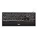 Produktbild Logitech K740 Kabelgebundene Tastatur, USB-Anschluss, Hintergrundbeleuchtete Tasten, PerfectStroke Feature, Schlankes Design, Weiche Handballenauflage, PC/Laptop, Französisches AZERTY-Layout - schwarz