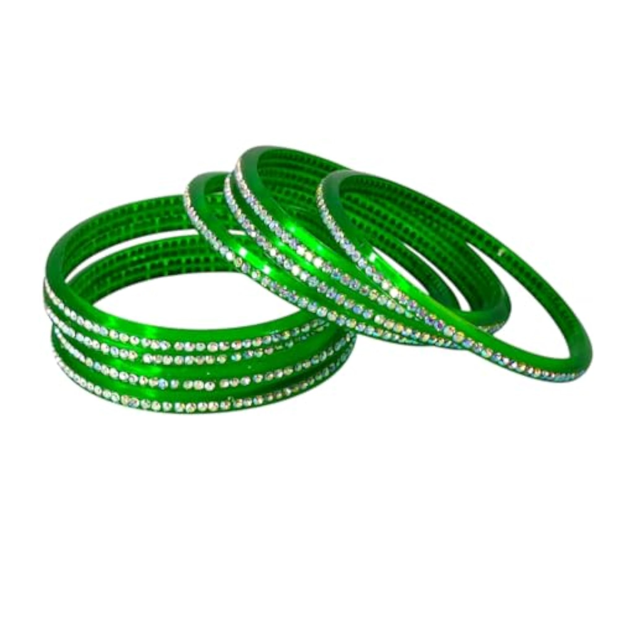 Elegant Designer Stone Bangles Set for Women, Bridal