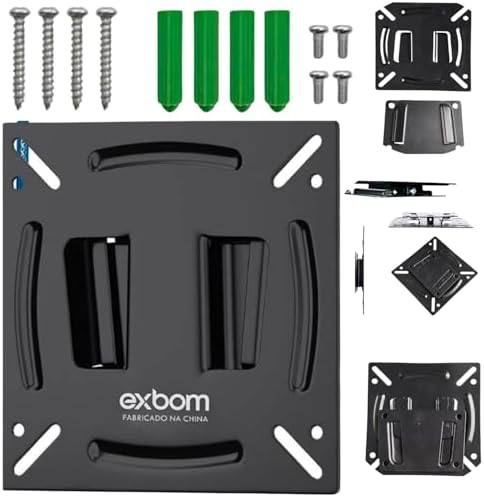 Suporte Universal Fixo Para TV e Monitor 14 A 30 polegadas Suporte De Parede Para Monitor E TV Supor...