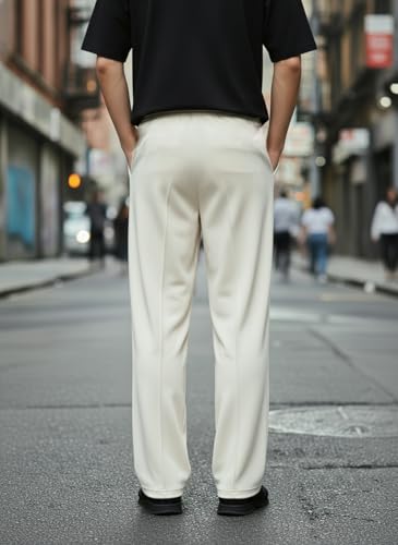 Image of Mack Jonney Men's Solid Track Pants | Solid Design | Regular Fit | Casual & Athleisure Wear |Pack of 1-MMJ-1