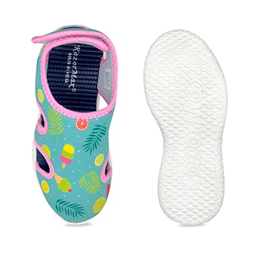 Image of KazarMax Kids Boys and Girls Lightweight | Comfort | Easy Slip-On | Breathable | Printed Sandal