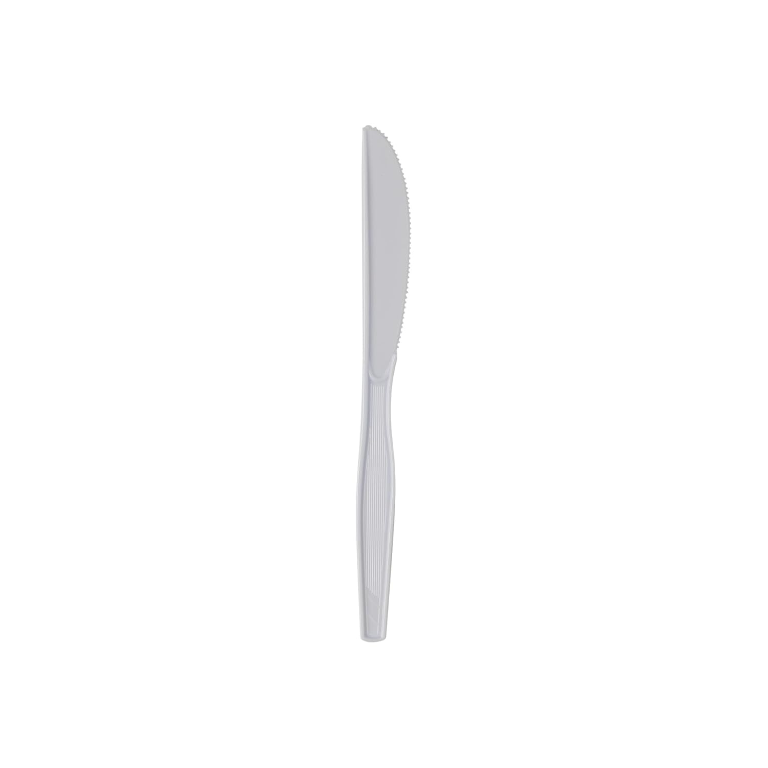 Georgia-Pacific Dixie 7" Medium-Weight Polystyrene Plastic Knife by GP PRO (Georgia-Pacific), White, KM217, (Case of 1,000)