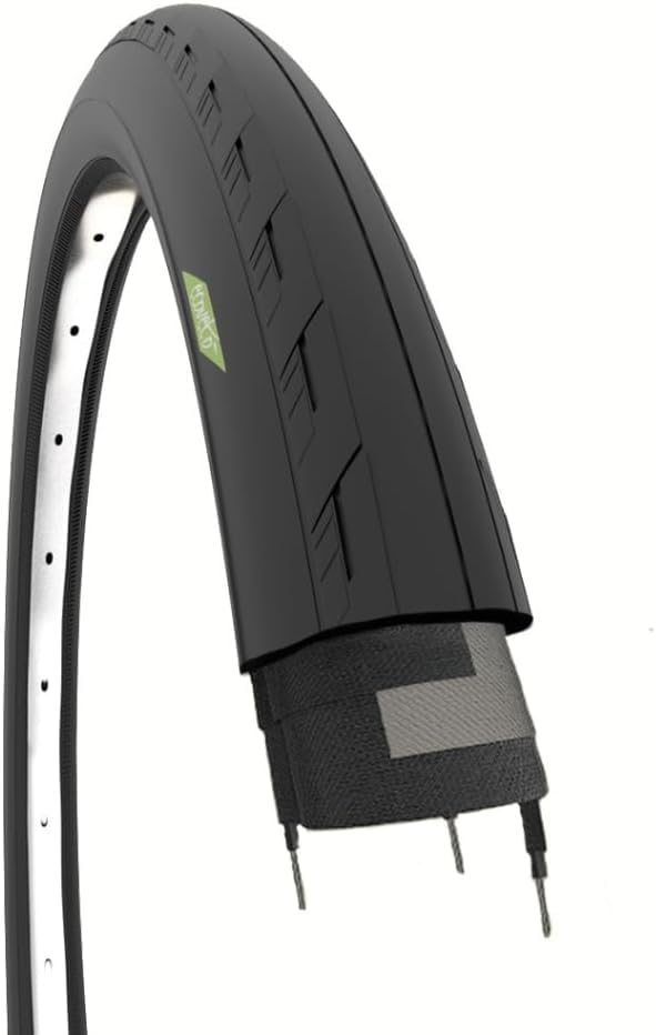 Cubierta 700 x 25 C neumático carretera goma bicicleta Road Racing Slick Ciclo Carrera 28 x 1 1/8 Fixed