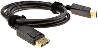 kenable DisplayPort v1.2 4k at 60Hz Male Plug to Plug Video Cable GOLD 1.5m [1.5 metres]