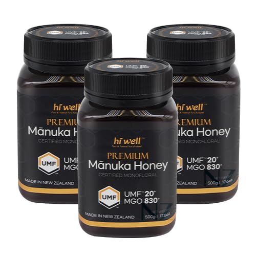 Pack de 3 Miel Manuka Premium 500g UMF 20+ miniatura 1