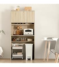 Amazon｜モダンデコ 食器棚 幅90cm 2口 コンセント 一人暮らし