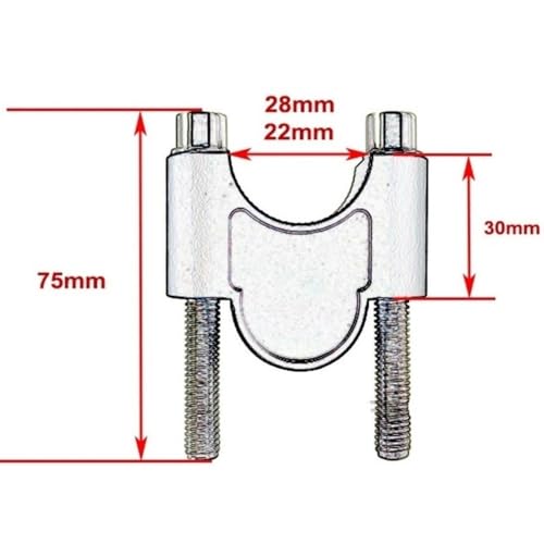 Réhausseur de guidon moto 22mm 28mm universel pour MT07 MT09 G310GS - 4