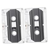 Multiusos: las cintas de casete en blanco para bricolaje son adecuadas para fiestas, celebraciones, cumpleaños, para aprovechar al máximo su creatividad, imaginación y capacidad práctica, cintas de casete en blanco, casete vacío