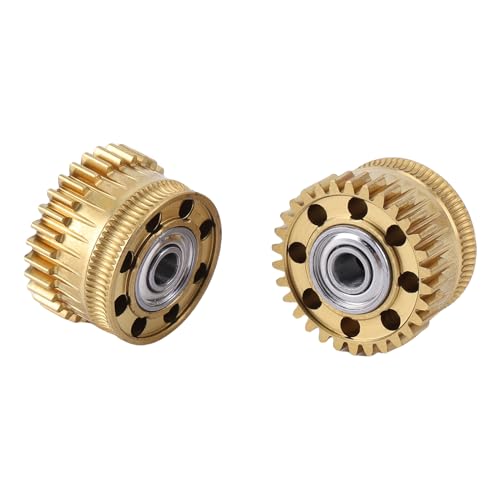 YWBL-WH Extruder Gear Kit for K2 Plus, Perforated Metal