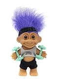 Russ Berrie My Lucky Gym Troll w/Barbells 6