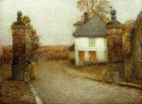 Tableau Graffiti les Piliers d'Henri Le Sidaner 60x90cm pour décoration de salon moderne