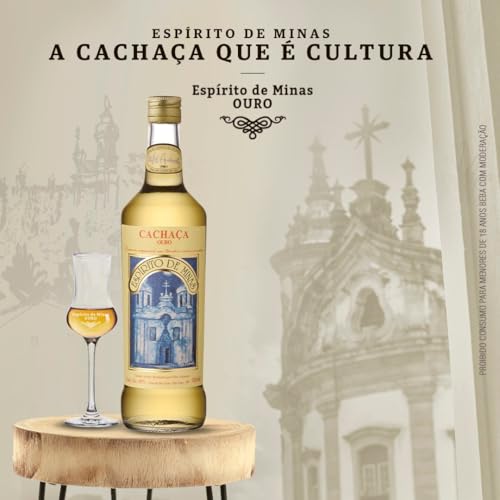 ESPIRITO DE MINAS Cachaca Ouro Reserva Especial (1 x 0.7 l)
