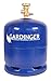 GARDINGER Leere befüllbare 2,5 kg Propangasflasche mit Sicherheitsventil (Alternative zur GAZ R907)