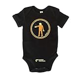  Gamba TARONJA Bruce Click – Baby – Hochzeit – Body – Kung FU – Bruce Lee – PLAYMOBILE, Mehrfarbig 12-18 Monate