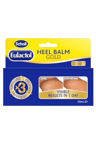 Scholl Eulactol Footcare Cracked Heel Balm Gold 120ml
