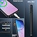 Hensinple for Samsung Galaxy S10e Case Magnetic, Galaxy S10e Phone Case [Compatible with Magsafe] Wireless Charging Transparent Back Phone Case for Samsung S10e, Black
