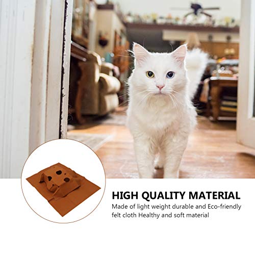 Tapete para brincar de arranhar gatos Balacoo, tapete multifuncional para raspagem de gatos, tapete
