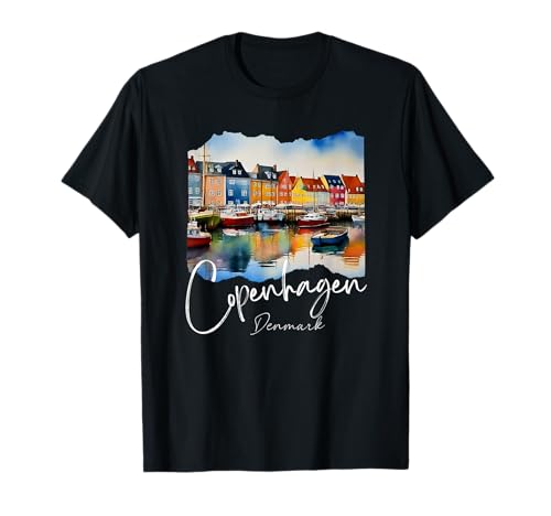 Quale modo migliore per ricordare la tua vacanza danese di questo fantastico design di Copenaghen? È il ricordo perfetto di Copenaghen del tuo viaggio in Danimarca! Incredibile per tutti gli appassionati di viaggi, architettura, design, arte e storia.