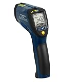 pirometro digital peru Grado de emisividad ajustable PCE Instruments - Pirómetro - Termómetro infrarrojo Rango hasta 1200 ºC PCE-893