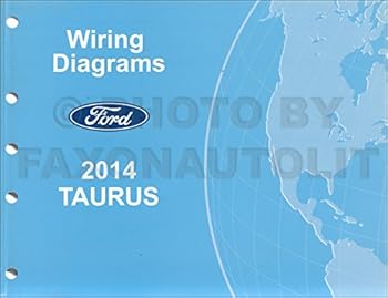 Paperback 2014 Ford Taurus Wiring Diagram Manual Original Book