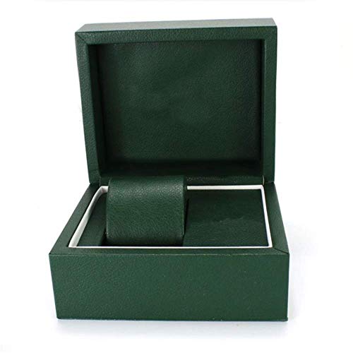 Boîte montre organisateur de montres bijoux cuir PU vert