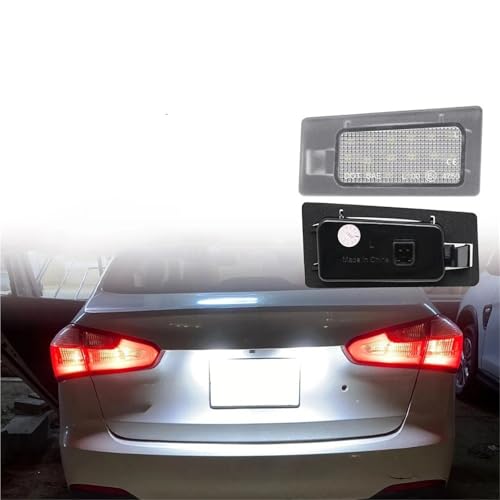 Luces matrícula LED Kia Ceed Wagon luz blanca intensa sin error OCB 2 uds 6