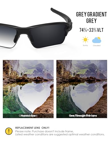 Image of BLAZERBUCK Anti Salt Replacement Lenses & Sock Kit for Oakley Flak 2.0 XL OO9188 Sunglasses