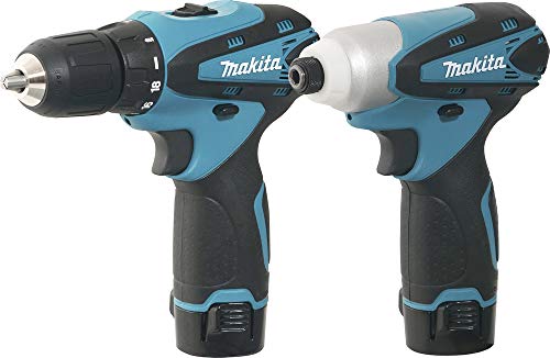 Conjunto Deunto Parafusadeira/furadeira E Parafusadeira Com Impacto Makita
