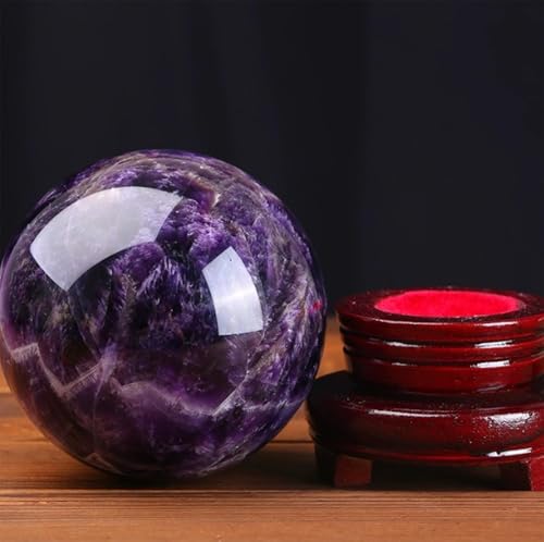Esfera de amatista para decorar el escritorio de casa y crear espacios armónicos 5