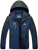 Winterjacke Herren Parka Skate Snowboard Hoodies Jungen Winddichte Ski Jacke Fahrrad Klettern Herbst Mens Sport Beiläufig Jacke Paintball Draussen Raincoat Soft Klassische Wasserfeste Softshell Marine