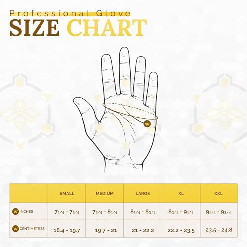 Apis Tactical - Luvas de Apicultura para Serviços Pesados - Pequenas