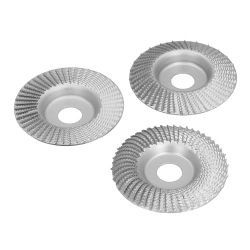 Discos de talla de 100 mm ruedas de amoladora angular formas biselado plano madera 5