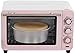 DERUKK-TY 15 l mini piekarnik, nasadka konwekcyjna toster 1200 W, mały piec elektryczny wielowarstwowy (różowy)