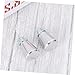 Cabilock 2pcs Spring-Loaded Plunger Latch Pin Long Pin Plunger for Industrial Equipment Silver Spring Catch Carbon Steel