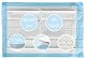 TIGA-MED Krankenunterlagen 40x60cm | 6-lagig | 25 Stück | Trainingspads | Wickelunterlagen für Babys | Einmal Patientenunterlagen | Inkontinenzunterlagen | Welpenunterlagen