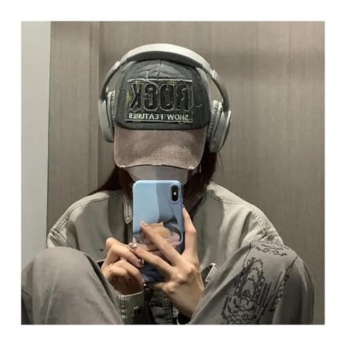 Casquette de baseball en coton brodée Rock ajustable style gorras snapback