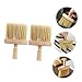 SOESFOUFU 2pcs Soft Bristle Cleaning Brush Scrub Brush Handle Dust Cleaning for Bathroom Window Track Groove Bench Duster