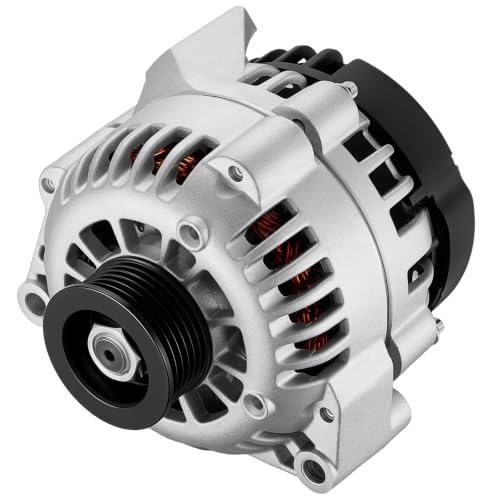 Image of BDFHYK 105A Alternator for Chevrolet S10 4.3L V6 1998-2000, 8231 | For Chevrolet Blazer 1998-2000, Astro 2000, For GMC Sonoma 1998-2000, Jimmy 1998-2000, Safari 2000, 12V, CW, 6-Groove, IF, IR