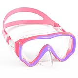 VegoVia Kids Swim Goggles with Nose Cover 6-14, Kids Pool Goggles for Swimming 8-14 4-7 Girls Boys Youth Toddler, Anti Fog No Leak UV...