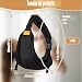 Imagen de Ajustable Portabebes Lateral Capacidad de Carga 20 KG Fular Portabebe Negro Baby Carrier Transpirable Ergonómico Apto para Recién Nacidos de 3 a 36 Meses