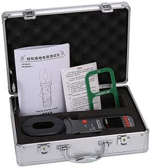 LCD Clamp Ground Resistance Tester FR2000+ Earth Tester Loop Resistance Meter 0.01Ω-500Ω Storage 500