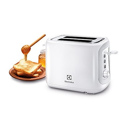 Electrolux EAT3330 2rebanada(s) 940W Blanco - Tostador (2 rebanada(s), Blanco, 1 m, 940 W, 270 mm, 170 mm)