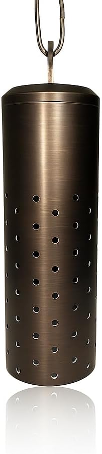 Top Notch Landscape Lighting Brass Low Voltage Landscape Pendant Light, Outdoor 12V AC Handing Tree Lights, Replaceable LED Bulb (Bulb not Included)