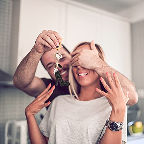 Creative High Heels Key Chains Shoe Keychains Car Keyrings Fashion Key Ring For Home/Wall/Room Decor #TOP5