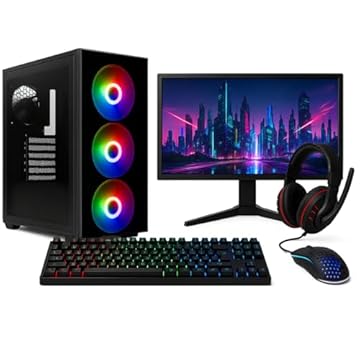 PC Gamer Completo MRPC Intel i5 3ª Geração 16GB RAM SSD 240GB Placa de Video 4GB Monitor 19” HD