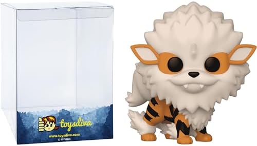 Funko Arcanine: P o p ! Games Vinyl Figurine Bundle with 1 Compatible Graphic Protector (920-62272 - B) image 4