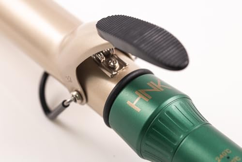 Image of HNK Professional Green EMERALD 32MM Hair Curler with Digital Temperature Control - Fast 15 Sec Heat Up | Instant Heat Recovery | Soft Touch Grip | 3m Swivel Cord | Available in 8 Barrel Sizes (9mm-32mm)