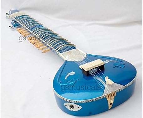 SITAR FUSION ELECTRIC WITH FIBERGLASS CASE GSM032